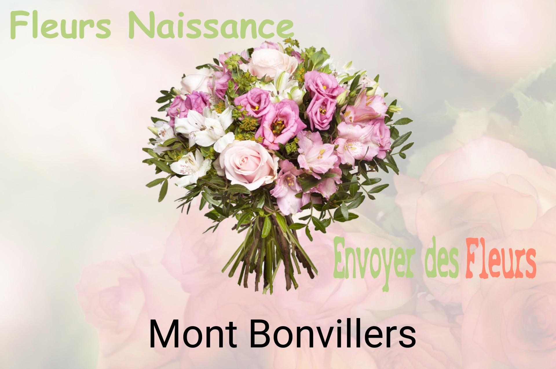 Bouquet de fleurs de naissance livré à Mont-Bonvillers
