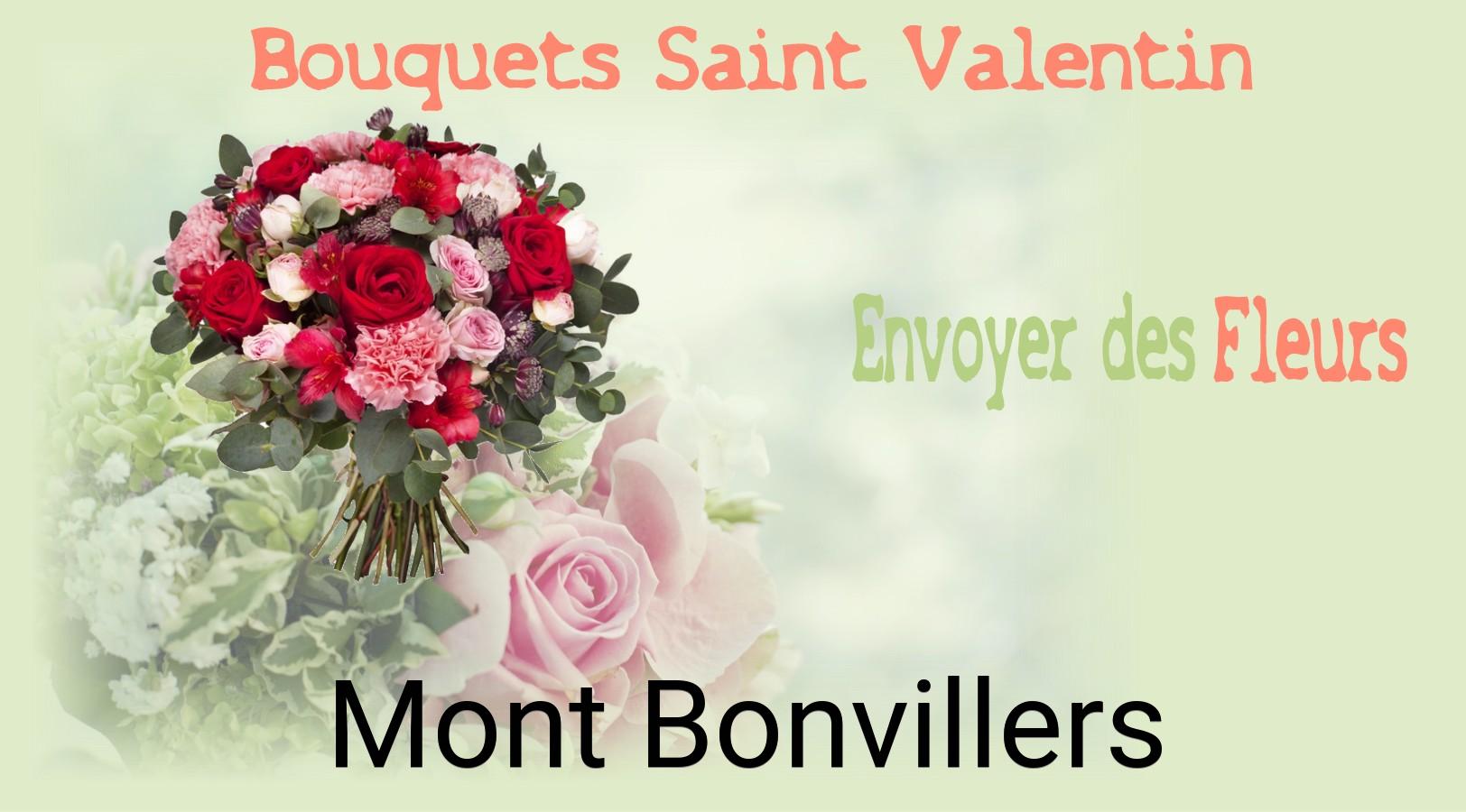 Roses de Saint-Valentin livrées à Mont-Bonvillers